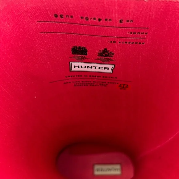 Hunter Kids Original Knee High Giant Glitter Wellington Boots New Without Box - Picture 3 of 11